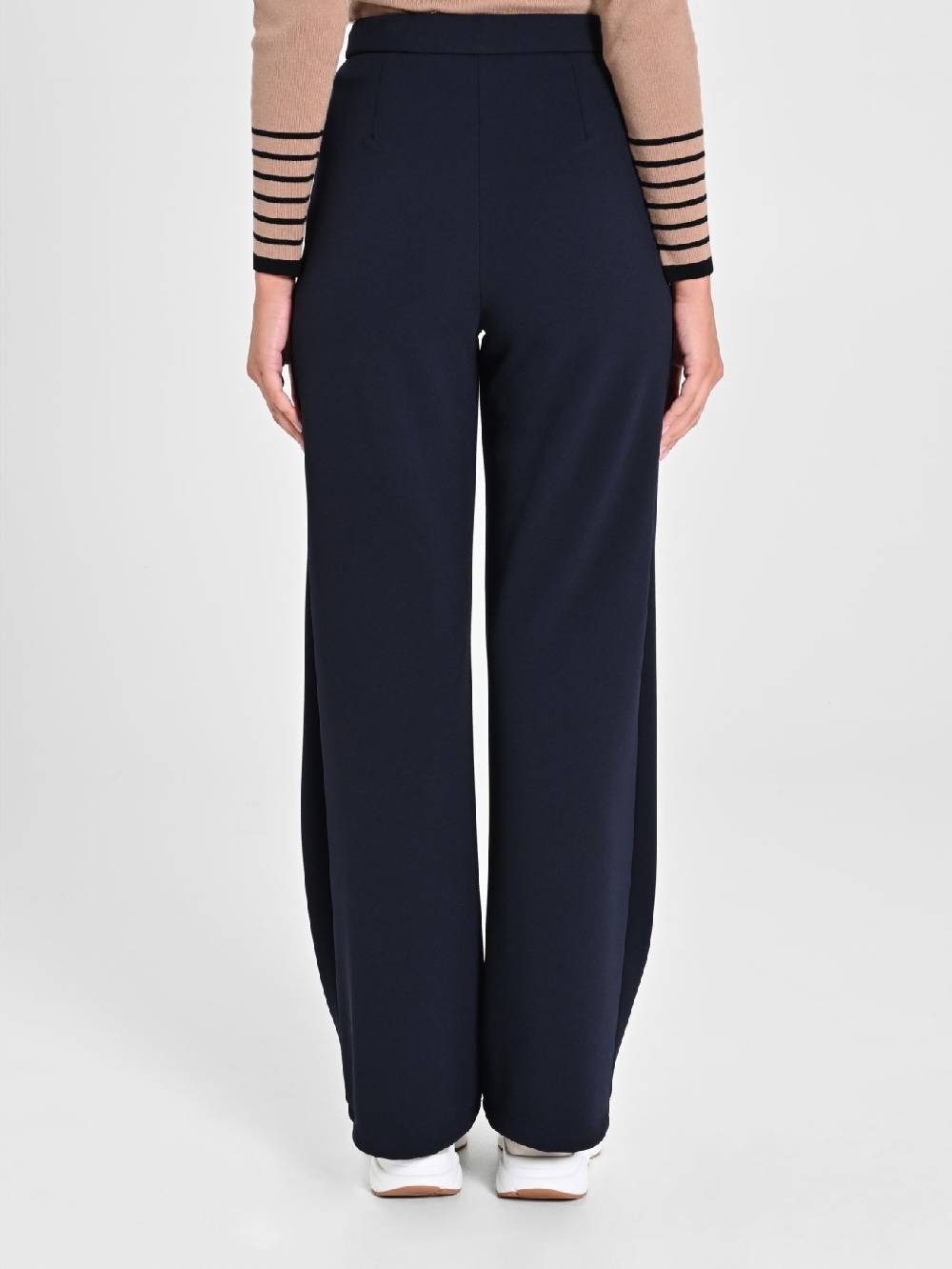 Rinascimento Pantaloni Cropped Blu Navy Latest fashion