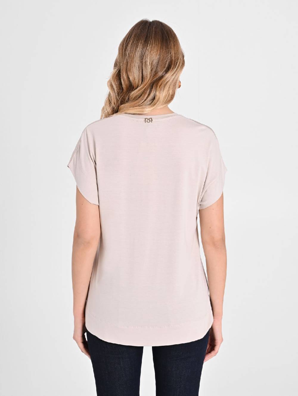 Rinascimento Blusa Envers Satin Beige Nuovi prodotti