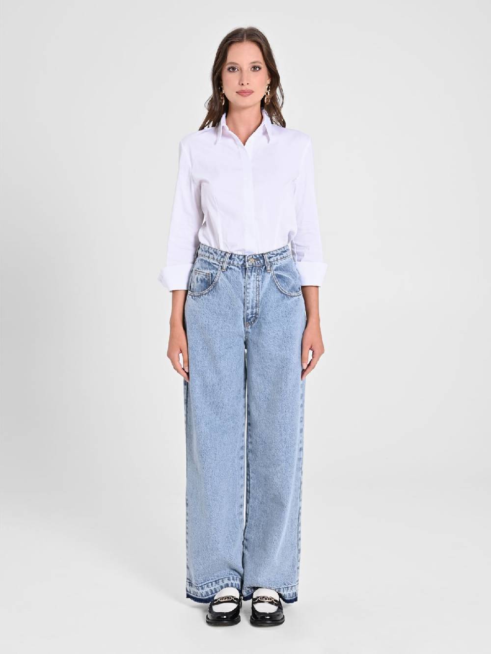 Rinascimento Jeans Chiari Wide Leg Bestseller