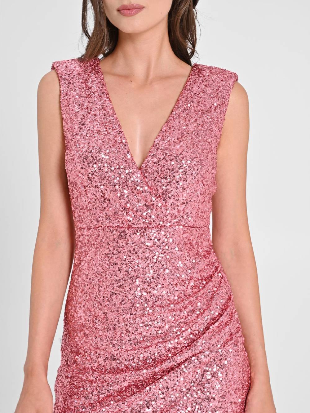 Rinascimento Tubino Paillettes Rosa Offerte stagionali
