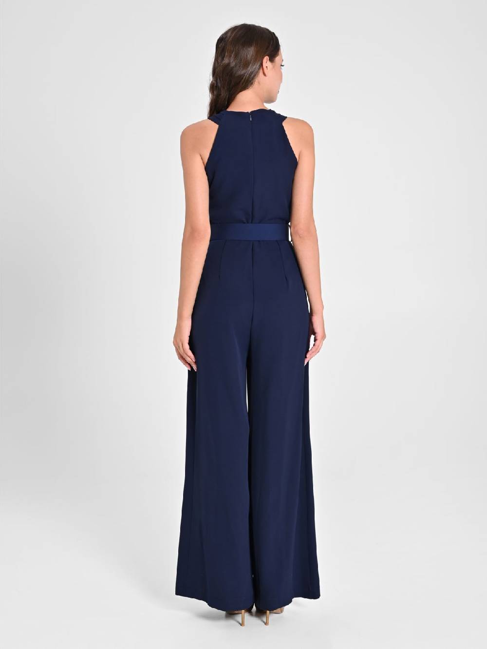 Rinascimento Tuta con Scollo intrecciato Blu Navy Sconti VIP