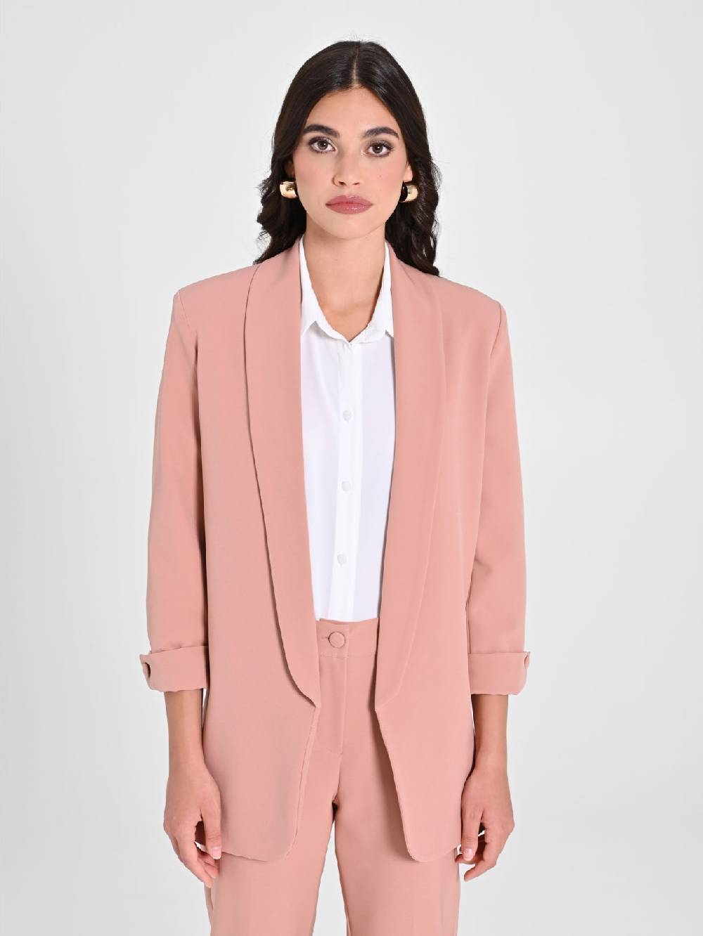 Rinascimento Giacca Aperta Rosa Only for today