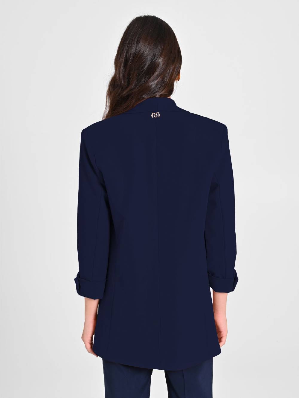Rinascimento Giacca Aperta Blu Navy Offerta speciale della fabbrica