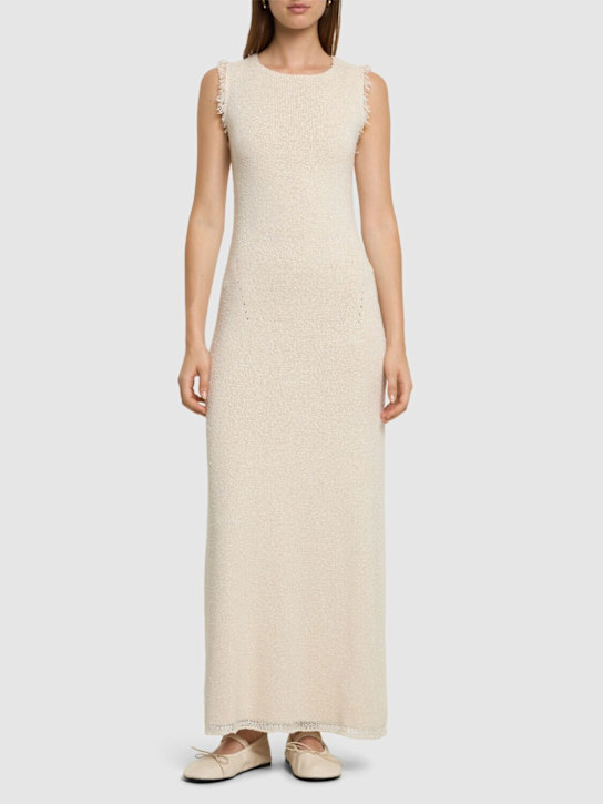 Luisaviaroma Vestito lungo Silvia in maglia bouclé 50% di sconto per tempo limitato