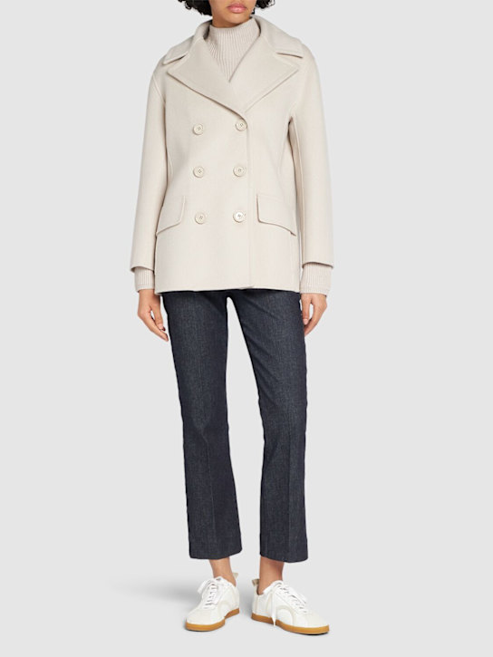 Luisaviaroma Cappotto doppiopetto Efebo in lana Spedizione Gratuita