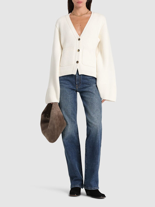 Luisaviaroma Cardigan Scarlet in cashmere Acquista Ora