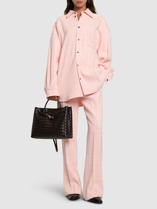 Luisaviaroma Pantaloni svasati Notebook in viscosa Prezzo Ridotto