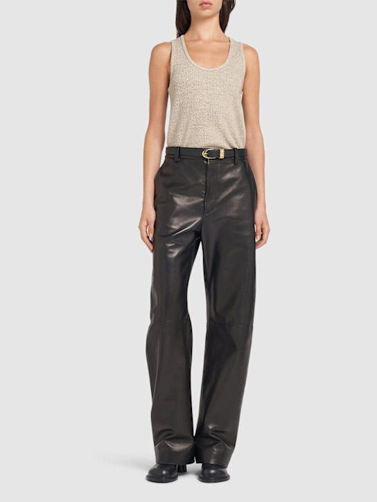 Luisaviaroma Tank top in cotone a costine Saldi