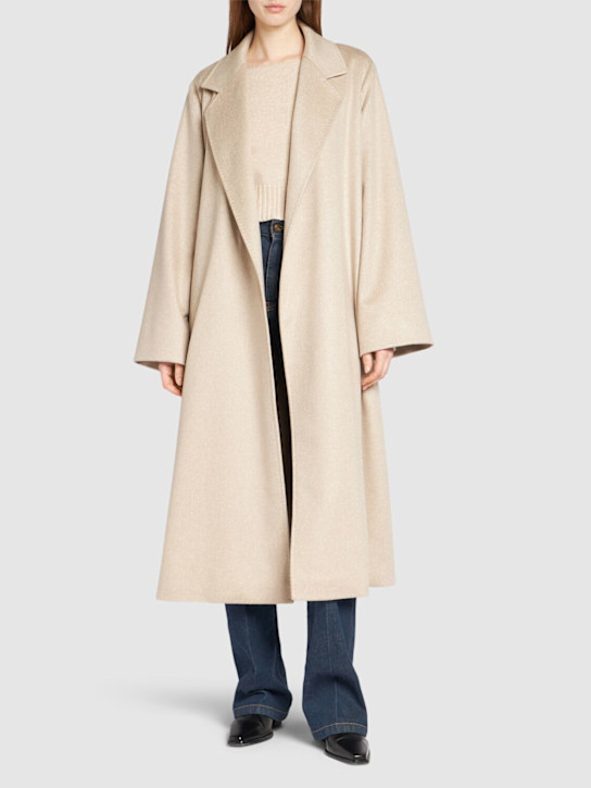 Luisaviaroma Cappotto Fornovo in cashmere / cintura Sconto di tempo limitato
