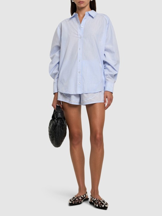 Luisaviaroma Camicia oversize in popeline di cotone Negozio online di fabbrica