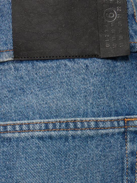 Luisaviaroma Jeans Rihanna vita alta in denim Fornitura limitata
