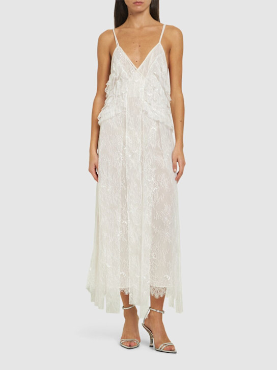 Luisaviaroma Vestito lungo in pizzo Shopping online