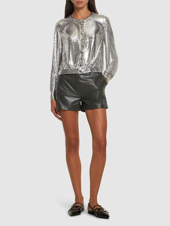 Luisaviaroma Giacca in mesh senza collo Black Friday