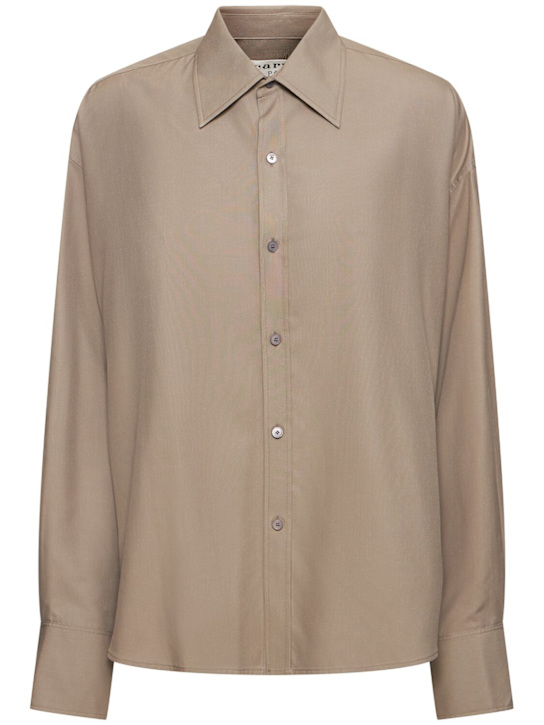 Luisaviaroma Maglia in seta habotai washed