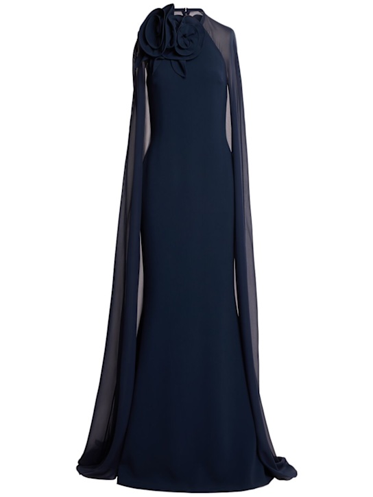 Luisaviaroma Vestito lungo in misto seta