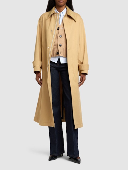 Luisaviaroma Trench in tela di cotone con cintura Comprane uno, ottenene uno gratis