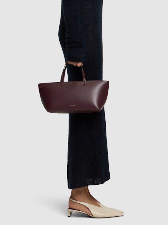 Luisaviaroma Borsa piccola Bateau in pelle liscia Fino al 60% di sconto