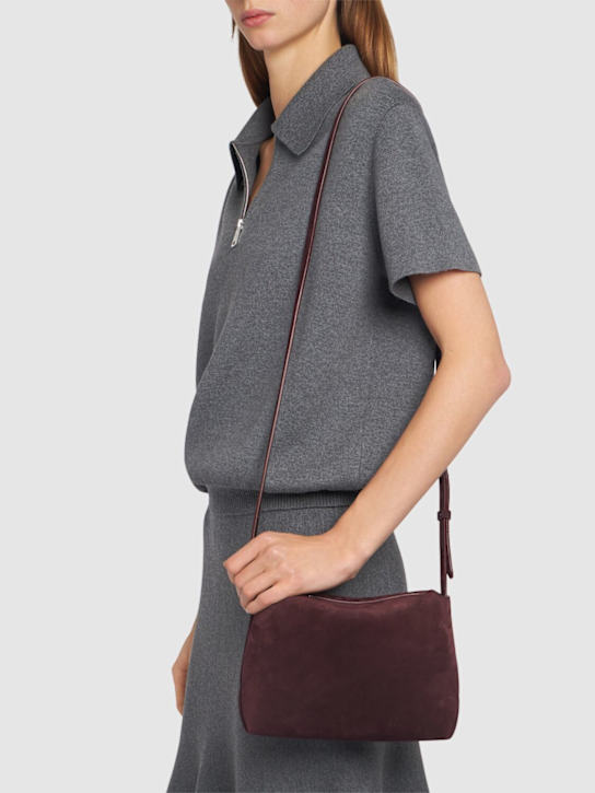 Luisaviaroma Borsa a tracolla Medium Lina in camoscio Fino al 65% di sconto