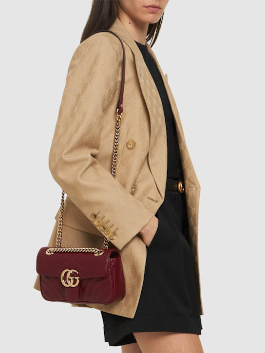 Luisaviaroma Borsa a spalla GG Marmont in pelle Soddisfazione Garantita