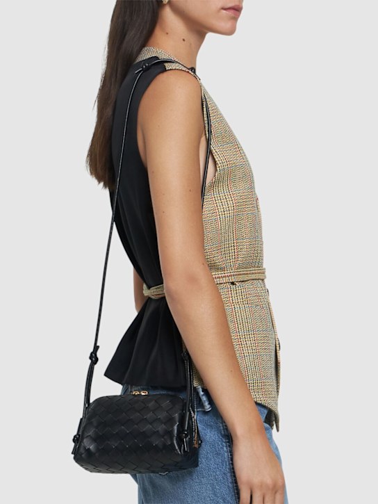 Luisaviaroma Pochette Intrecciato Concert in pelle Consegna Veloce