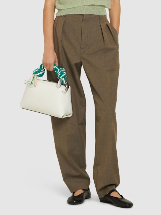 Luisaviaroma Borsa The Small JWA in pelle liscia Affare Del Giorno