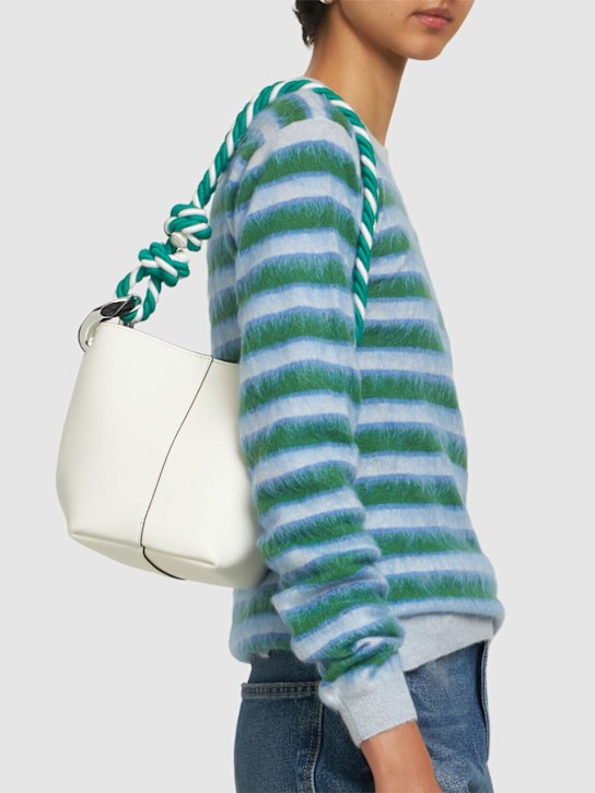 Luisaviaroma Borsa The Small JWA Corner in pelle liscia Sconto