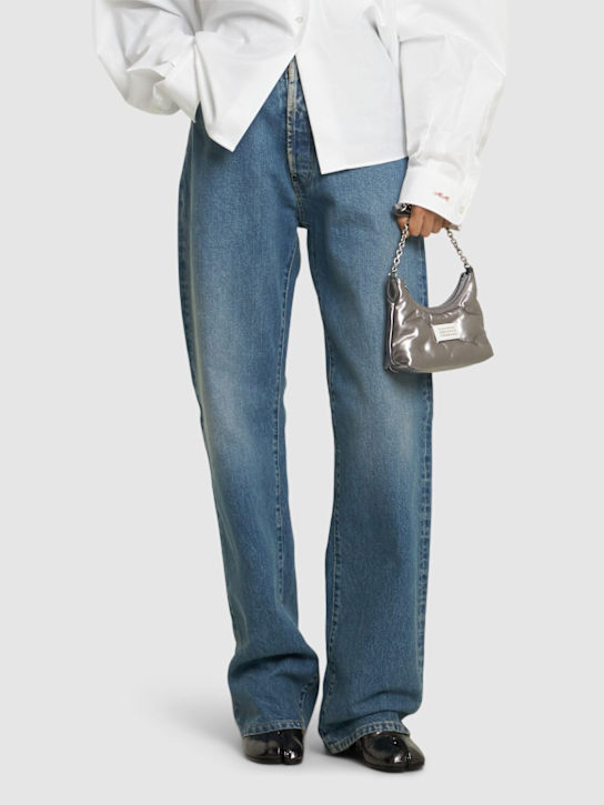 Luisaviaroma Stivaletti Tabi in pelle specchiata 80mm Offerta per la Festa della Mamma