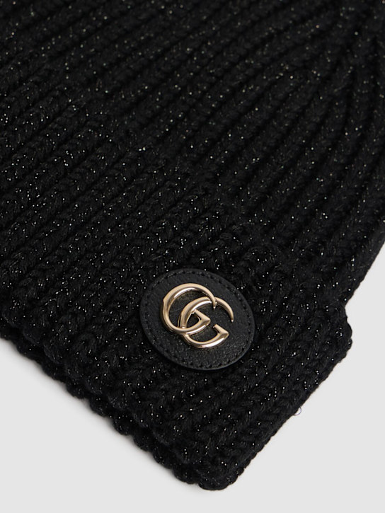 Luisaviaroma Cappello in misto lana lamé a coste Hotsell