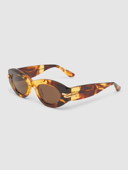Luisaviaroma Occhiali da sole ovali in acetato BV1322S Mitre Moda
