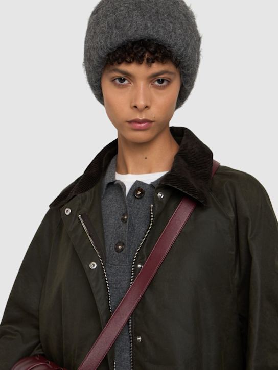 Luisaviaroma Cappello beanie in maglia di misto alpaca Ritorno libero