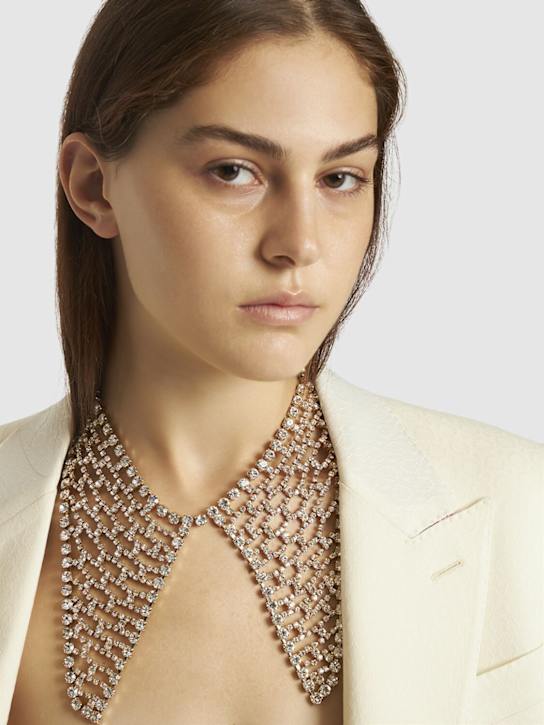 Luisaviaroma Collo Tricot con cristalli Prezzo di fabbrica