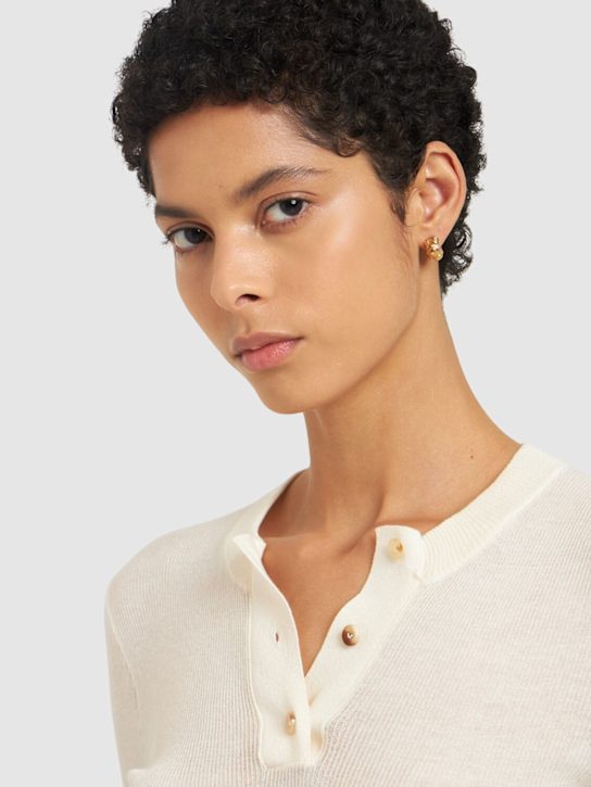 Luisaviaroma Orecchini in argento sterling finitura oro Vendite stagionali