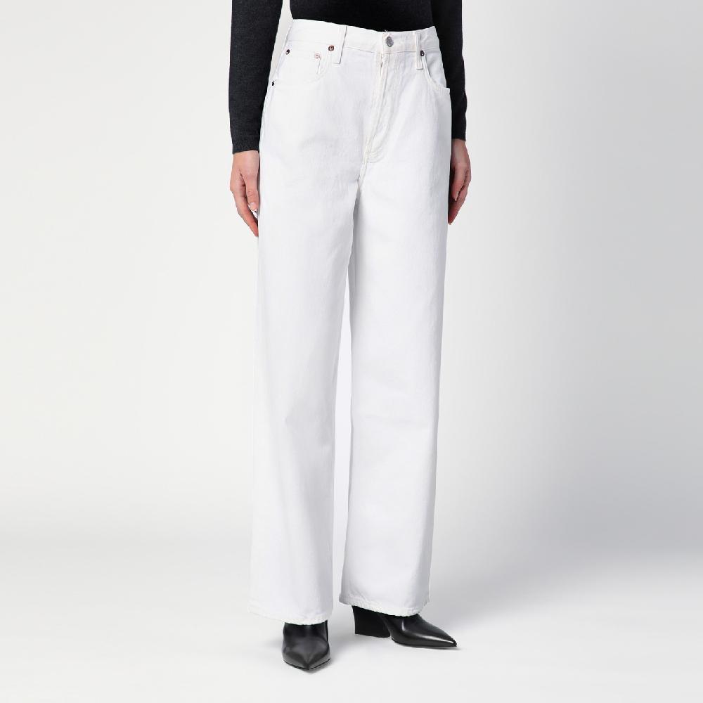 AGOLDE Jeans Low Slung Baggy 30.5 bianco Saldi