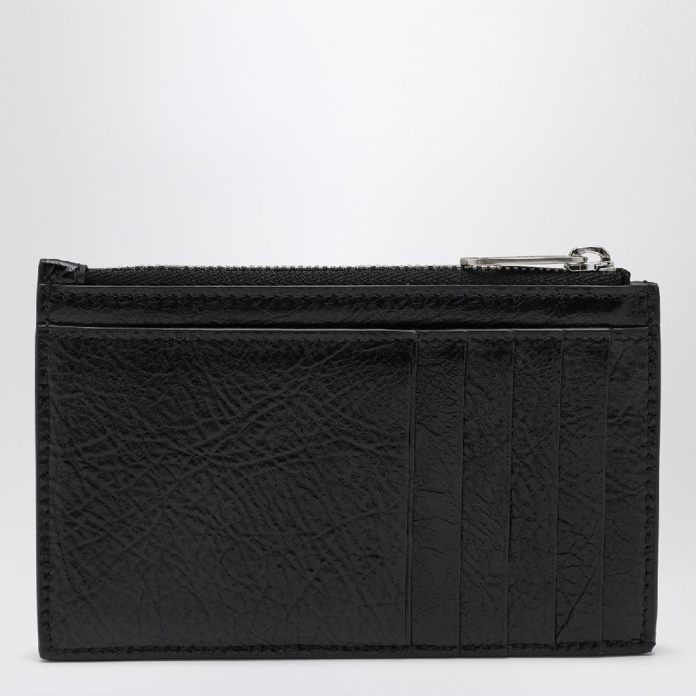 Balenciaga Portacarte Superbusy nero in pelle Prezzo basso