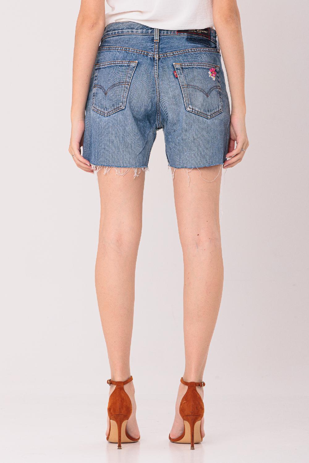 Rossano Perini SHORTS FLOWERS HAND MADE Consegna Veloce