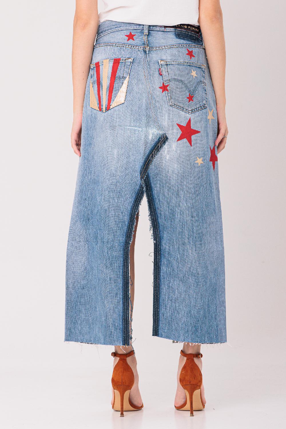 Rossano Perini MOD. LONG SKIRT ART. STARS Promozione