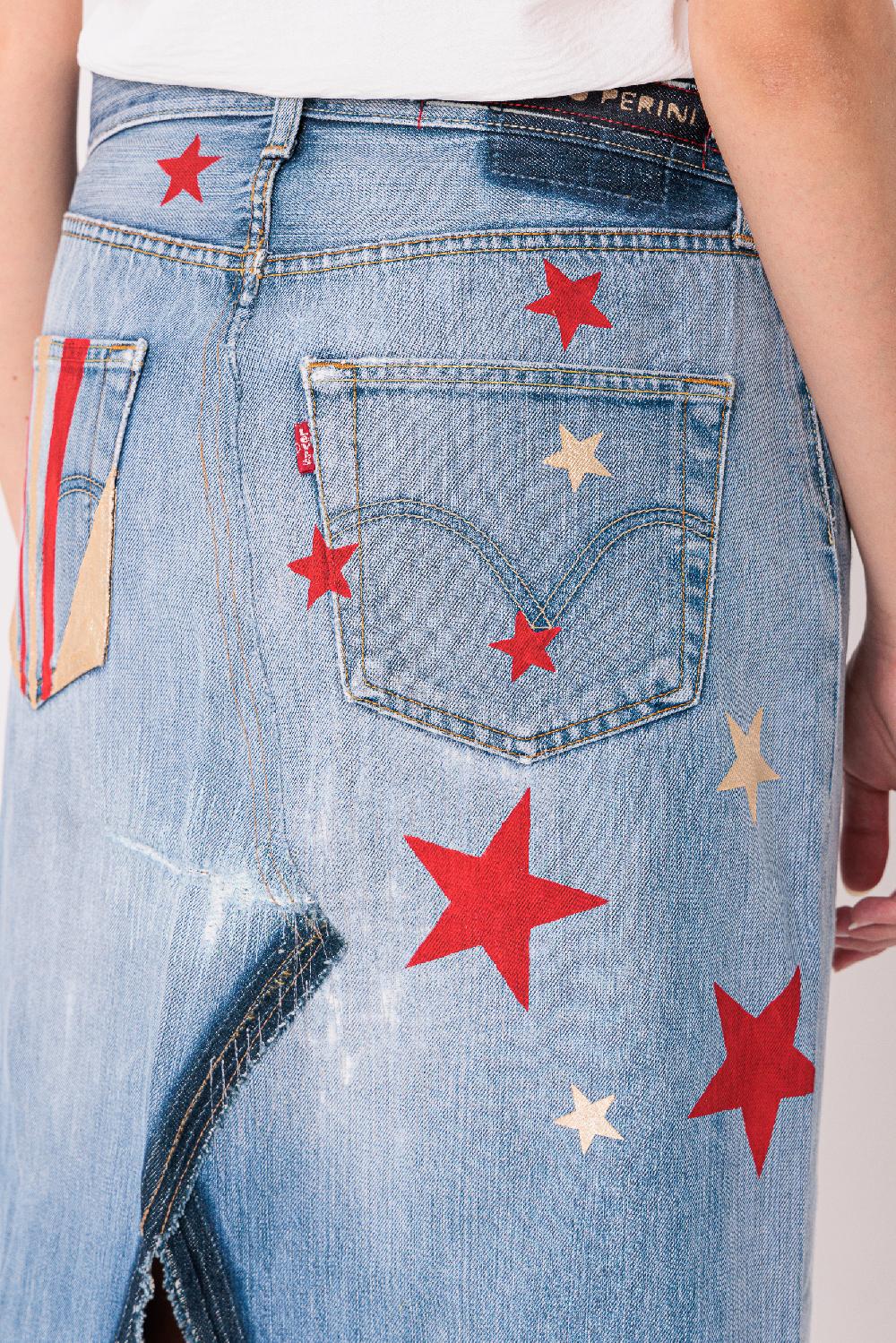 Rossano Perini MOD. LONG SKIRT ART. STARS Promozione