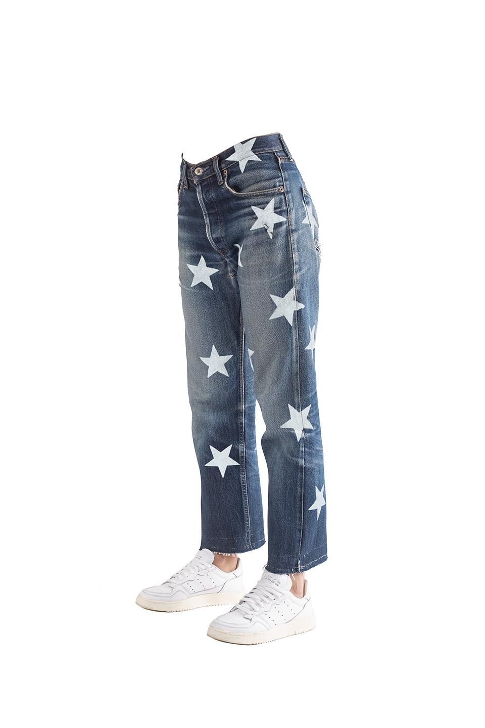 Rossano Perini BOYFRIEND ORIGINAL DENIM MS LAV.18 WHITE Vendite Flash