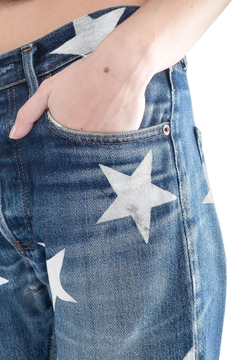 Rossano Perini BOYFRIEND ORIGINAL DENIM MS LAV.18 WHITE Vendite Flash
