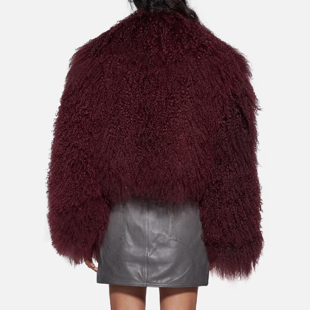 Salvatore Santoro GIACCA IN SHEARLING - BORDEAUX Acquista Ora