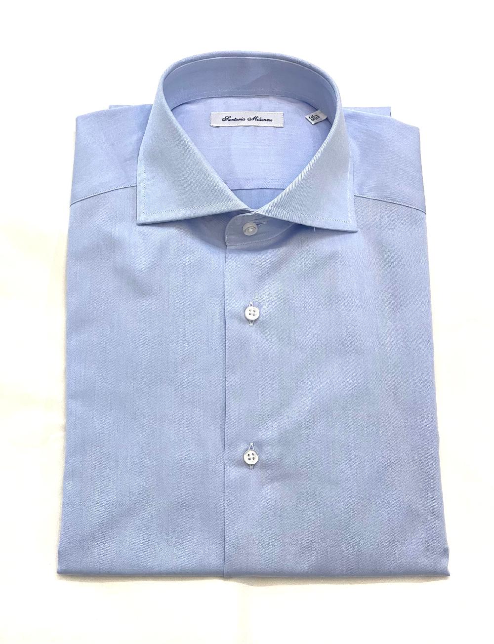 Sartoria Milanese Camicia Regular cotone twill personalizzabile Consegna Veloce