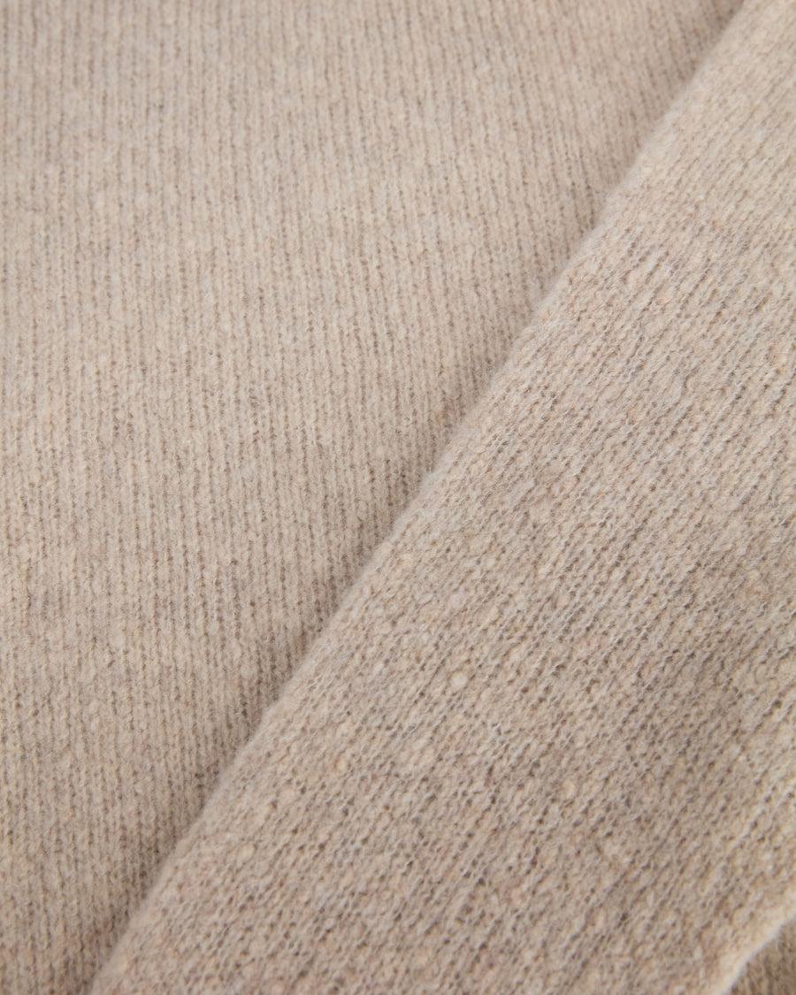 Scaglione TURTLE NECK OVER PUFFED CASHMERE BEIGE Outlet