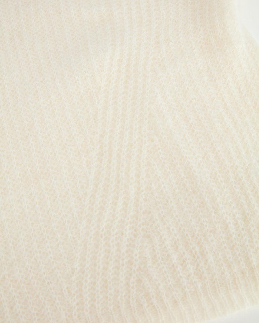 Scaglione TURTLE NECK RAGLAN FISHERMAN MILK Vendite Flash