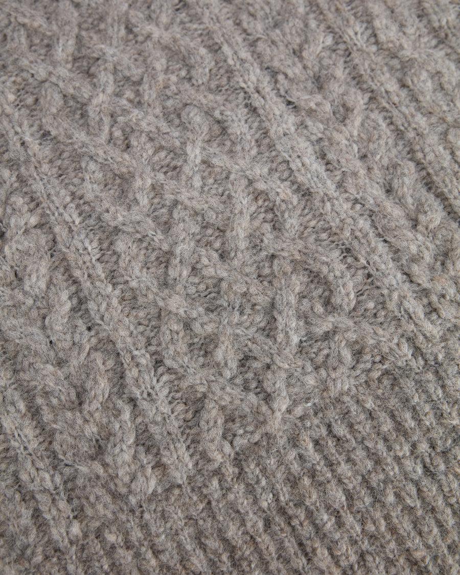 Scaglione PONCHO PUNTO ARAN LTGREY In Saldo