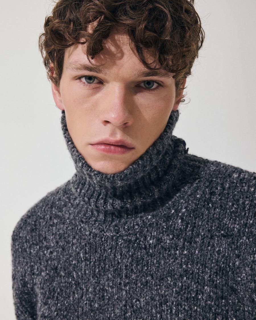 Scaglione TURTLE NECK MAXI CASHMOULINE' BLACK Negozi Online
