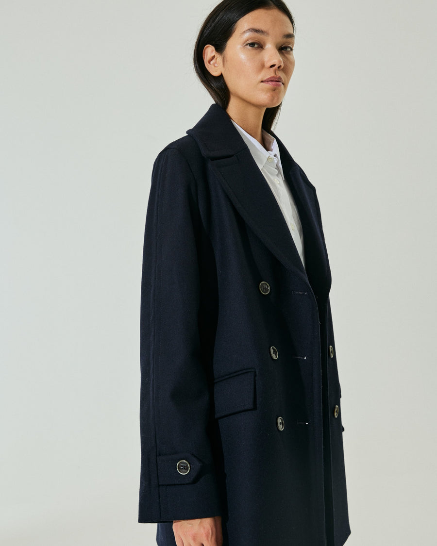 Scaglione PEACOAT NAVY Qualità Garantita