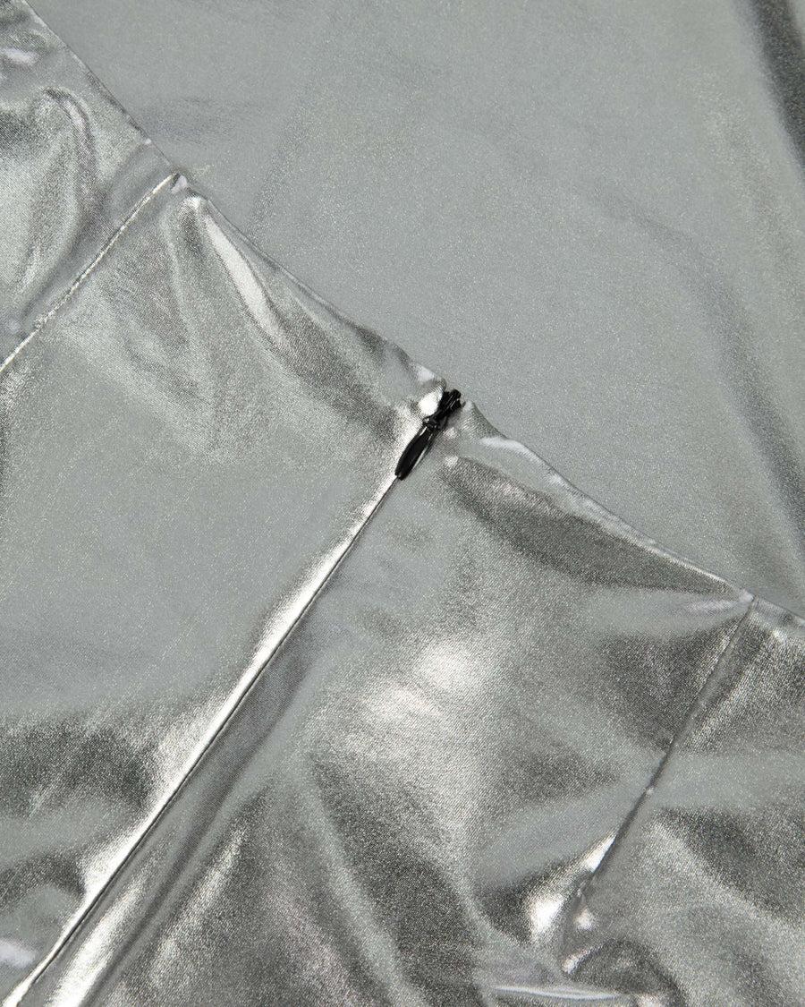 Scaglione SKIRT METAL TUBINO LUNGA SILVER Prezzo Ridotto