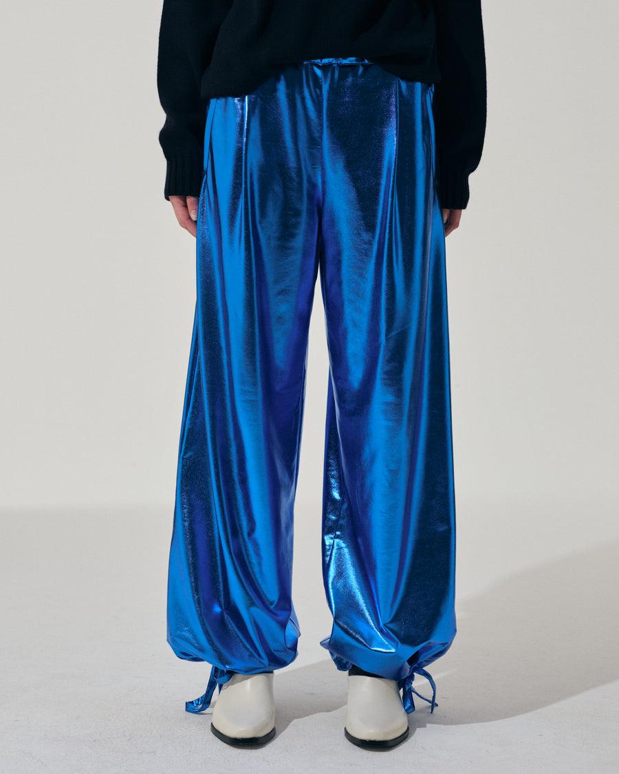 Scaglione PANTS JOGGER METAL BLUE Novità