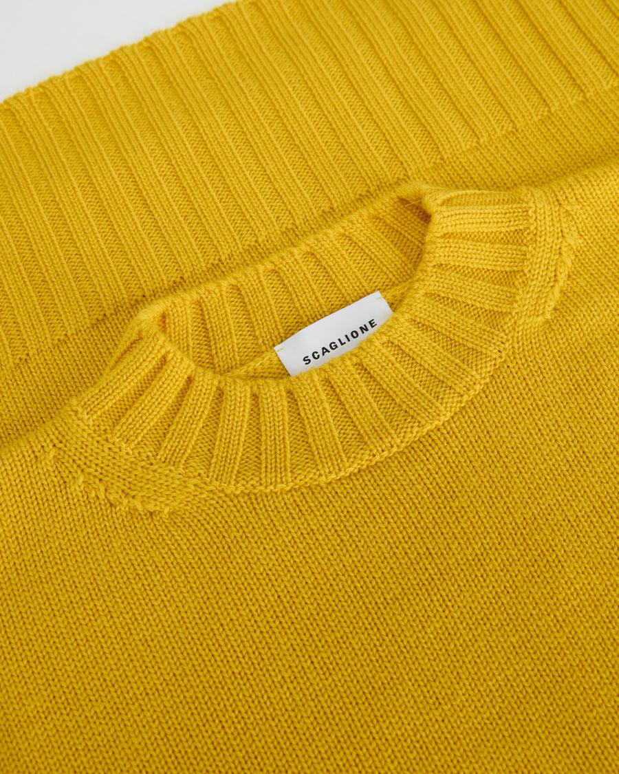 Scaglione ROUND NECK BOXY SOFT SUN In Vendita