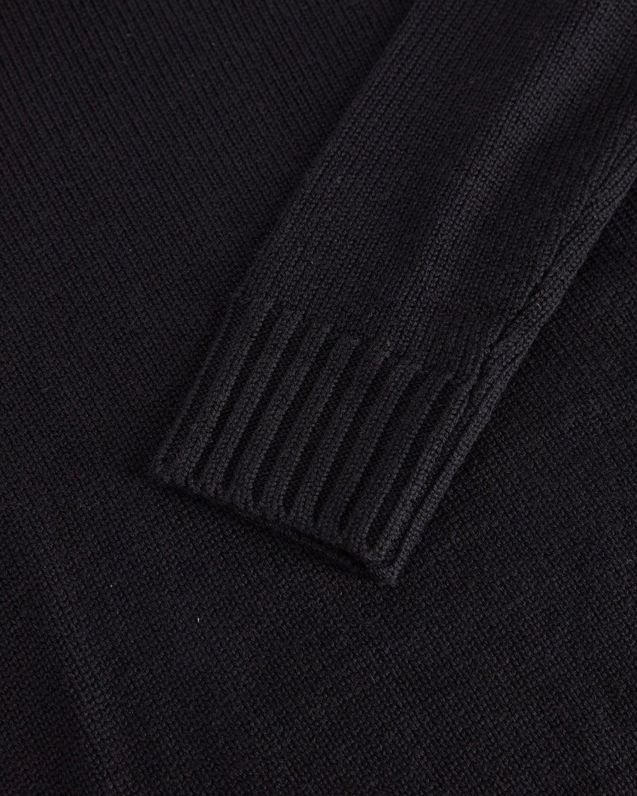 Scaglione TURTLE NECK MERINO SOFT BLACK Negozio